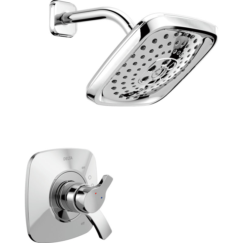 Tesla® Shower Trim with H2okinetic Technology, Chrome