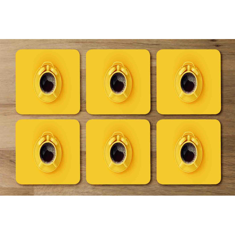 Esterbrook Square 6 Piece Coaster Set