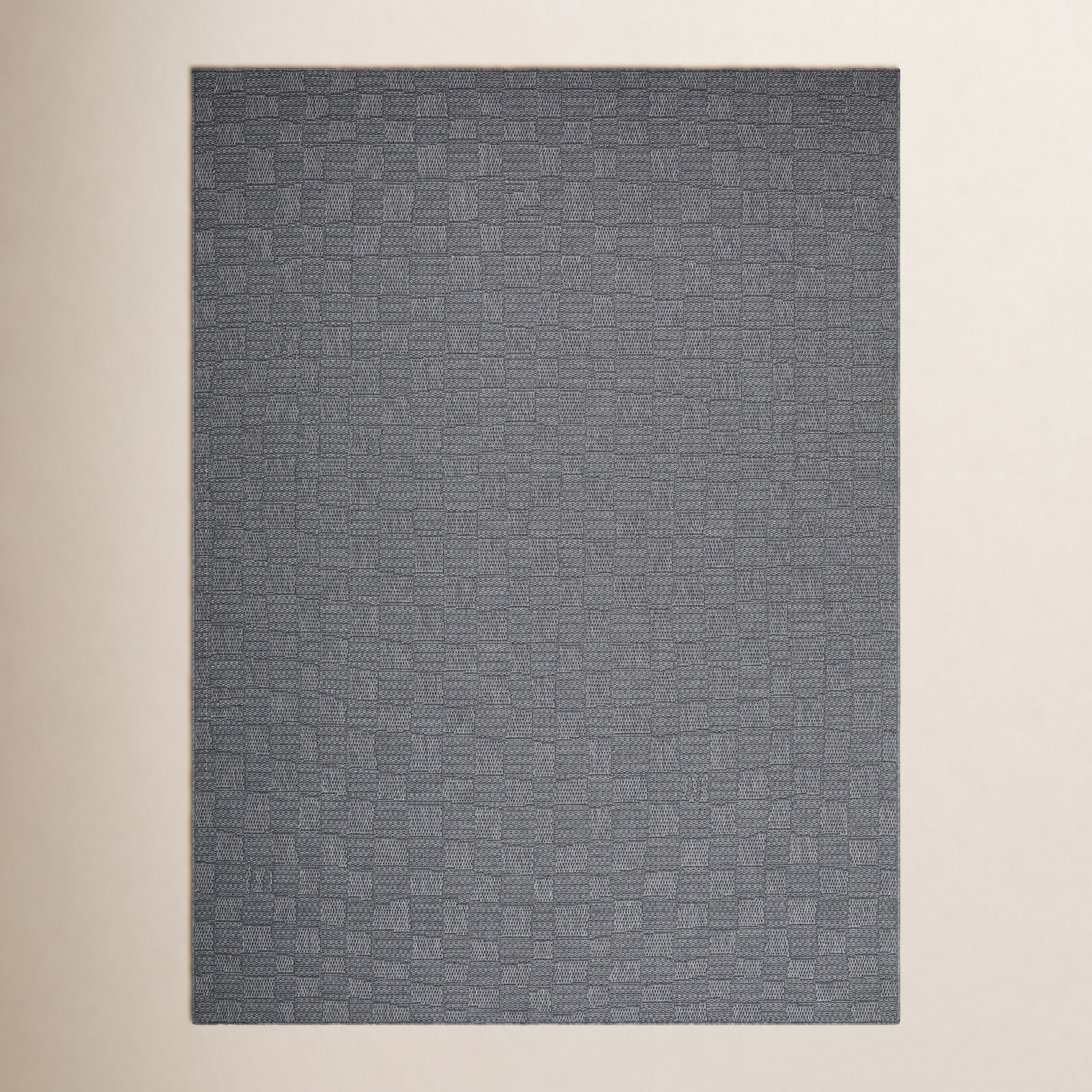 Winn Checkered Rug, Rectangle 5'3" x 7'