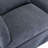 360-Degree Swivel Upholstered Armchair with Accent Pillow-367928025