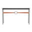 Equus 54" W Glass Top Console Table-1811212793-1810315074-1810315080