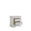 Table de chevet 2 tiroirs Mylhana-372001540