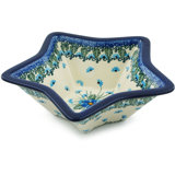Forget Me Not Stoneware Rice Bowl