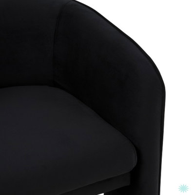Modern Velvet Accent Chair