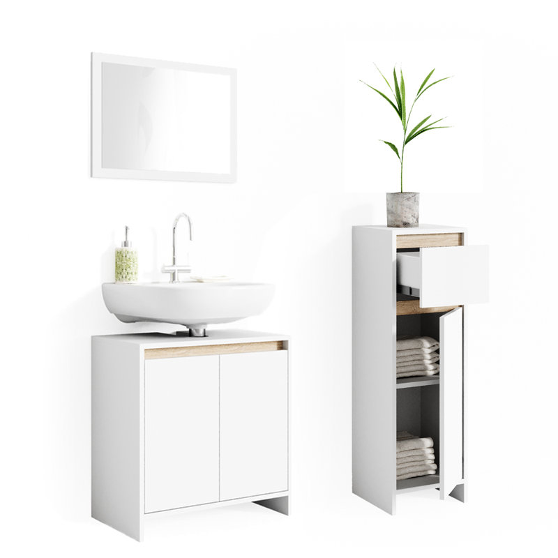 Skeggi Bathroom Storage Furniture Set