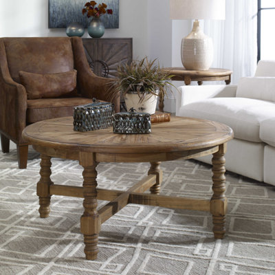 Table basse en bois massif Raul