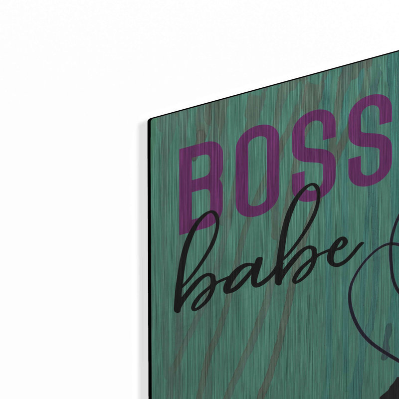 «Boss Babe» par Cindy Jacobs, H 24 po x l 36 po