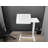 Bedside Table,Folding Overbed Bedside Desk Mobile Rolling Laptop Stand Tilting Overbed Table With Wheels Height Adjustable Tray Table-1767645536