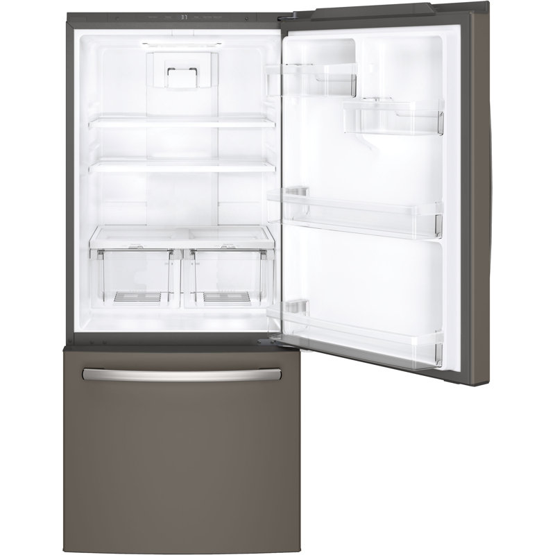Réfrigérateur de 30 po avec congélateur inférieur 20,9 pi³ Energy Star, Ardoise