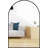 30X40 Inch Arched Wall Mirror With Black Metal Frame | Gift Idea-382847586-405426626