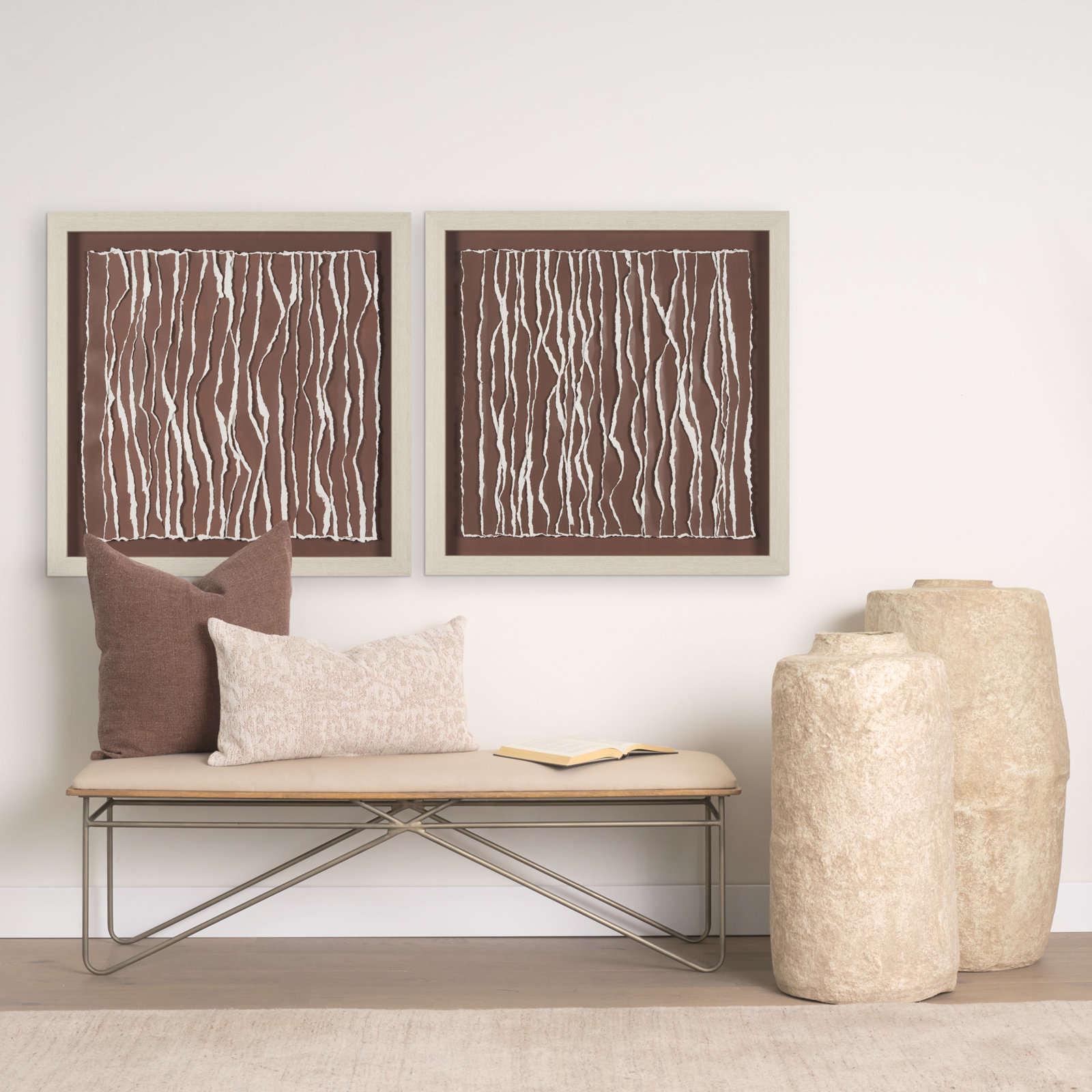 Cabrera "Waves II" Print, Tattered Waves II