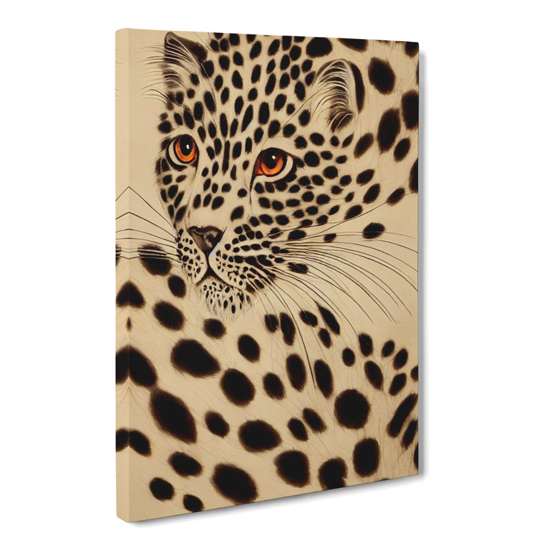 CAN-V0523-1338X Leopard Modern Vol.3 - Wrapped Canvas Print, 60cm H x 40cm W x 3cm D