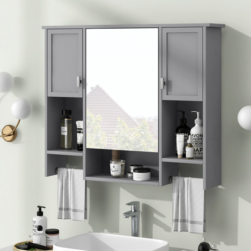 Miroir mural pour armoire à pharmacie l 35 po H 28,7 po Tenneh