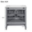 Meuble-lavabo avec lavabo simple, meuble-lavabo à cadre avec 2 portes à fermeture en douceur, meuble-lavabo moderne avec rangement-734158665