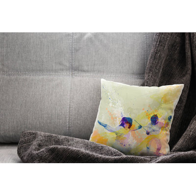 Fechten Square Cushion