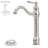 Veil  Single Hole Single Handle Bathroom Vessel Sink Faucet With 360° Swivel Spout and Pop-Up Drain-39703580