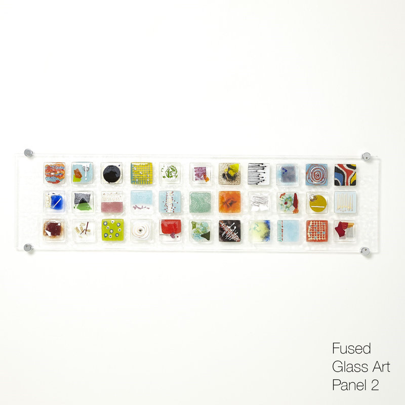 Fused Glass Art Panel 2