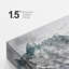 Abstrait paysage de montagne gris, images de salon, impression sur toile encadrée sur toile.-1056300146-1056300147