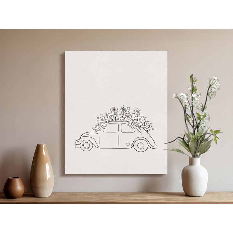 Crandell 1 Piece Wrapped Canvas Wall Art Set, 9x12