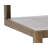 Pettis Stone Top End Table - Gold