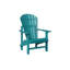 Berlin Gardens Comfo Back Upright Adirondack Chair-1736222116