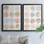 «Ocean Patterns I», ensemble de 2 reproductions d'art sur toile encadrées-151613500-151613472