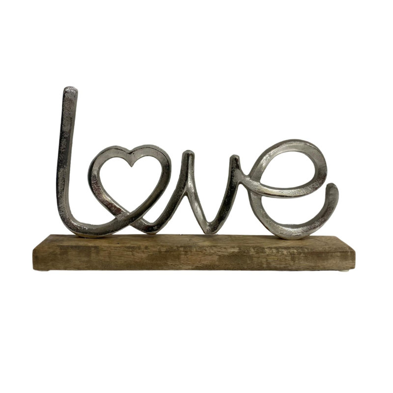 Text & Numbers Letter Block