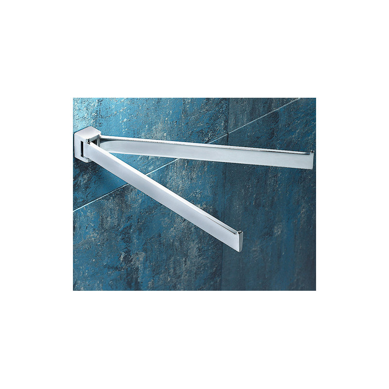 Porte-serviettes mural double Glamour Jointed