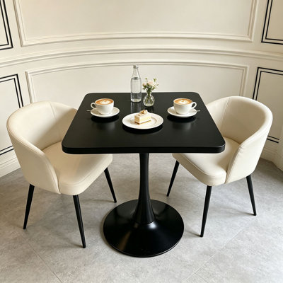 Metal Base Dining Table