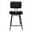 Upholstered Counter Stool with Metal Frame-801581719