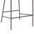 Deciderio Upholstered 26.25'' Counter Stool with Metal Legs-1325702709