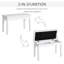 Hoagland Faux Leather Upholstered Storage Bench-16542939