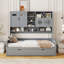 Lit de jour en bois avec lit gigogne simple, armoire et tablette tout-en-un (lit de jour)-1684323733-1684323734