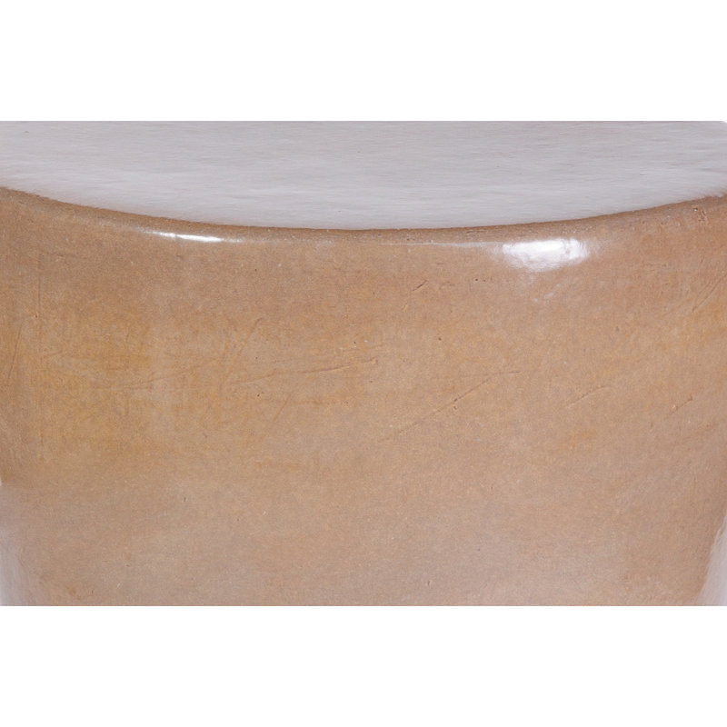 Table d'appoint ronde Bowness, Taupe brillant