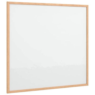 Vidaxl Magnetic Whiteboard With Solid Pine Wood Frame