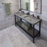 Newterra Double Bathroom Vanity Top with Sink