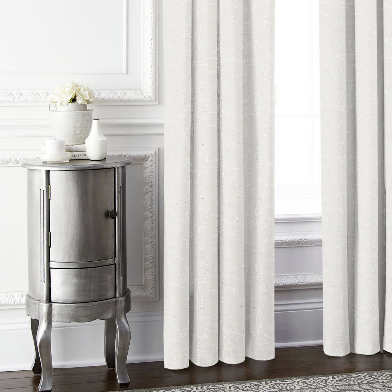 Salem Cotton Blend Curtain, 50" W x 96" L