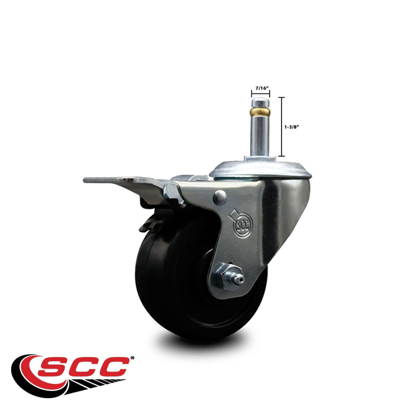 Soft Swivel Stem Caster
