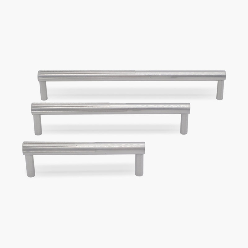 Sunburst Bar / Handle Pull, Satin Nickel, 6"