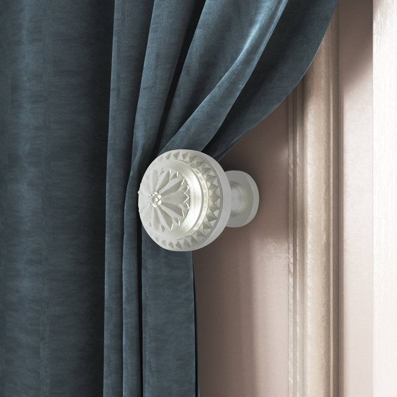 Retenue de rideau Cleek Medallion, Étain