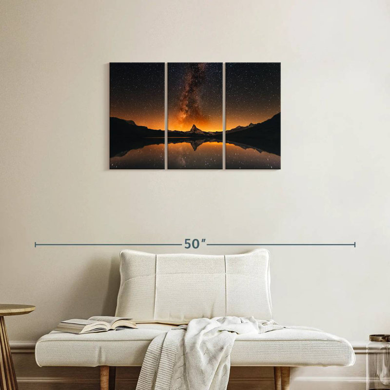 Oberle Milky Way At Lake Stellisee, 20" H x 33" W