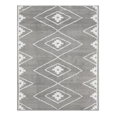 Latitude Run® Vefsna Nikolis Rug Gray