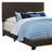 Brown Queen Panel Bed