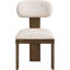 Chaise rembourrée en tissu texturé Lorello-75291332-69171183