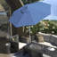 Parasol de patio blanc mat 11 pi.-1230180301