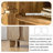 Log-inspired Solid Wood Four-Door Sideboard