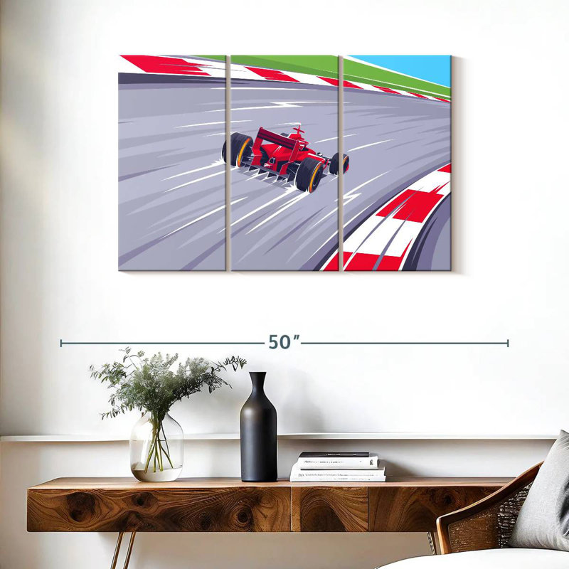 Piste de Formule 1, H 24 po x l 38 po