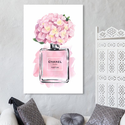 Fashion and Glam French Vase Perfumes - Peinture sur toile