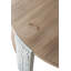 Table basse 31,5 x 31,5 x 17,7 po en bois au fini brun naturel