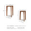 Ensemble de 2 tables d'appoint Mahelet